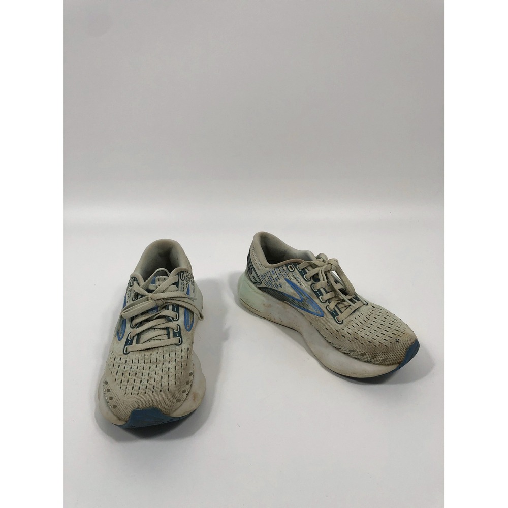 Brooks Glycerin GTS 20 Running Shoes Womens 6.5 Grey Blue Sneakers
